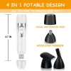 4 in 1 Painless Waterproof Usb Charging Electric Shaver Razor Body Hair Removal Shaving Razor Eyebrow Hair Trimmer