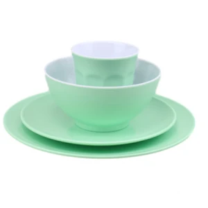 4 pieces melamine tableware  dinnerware  set for restaurant hotel  tableware melamine