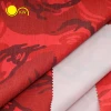 4-way stretch dwr red camouflage boardshort fabric