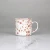 Import 400ml Creative Ceramic Coffee Mug splatter paint ceramic mug porcelain splash ink coffee cup speckled porcelain mug from China