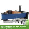 40*760mm Tube Belt Sander for Stainless Steel Pipe with Sanding Belts