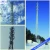 Import 45 meter wifi galvanized self supporting steel pipe mast telecommunication tower from China