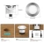 Import 45mm Stainless Steel Deck Light Waterproof Deck Led Lights Led Step Light from China