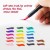 48 colors flexible tip dry erase marker pen with brush water based brush pen for drawing watercolor painting