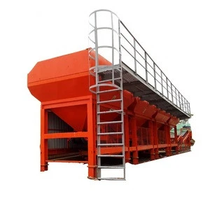 4x 7.5m3 Cold Aggregate Batching Bins machine used for 120ton/h Asphalt Plant