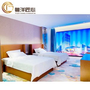 5 star modern luxury commercial hilton hotel bedroom set hospitality luxury hotel bed room furniture for customization