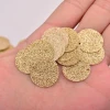 500g 18mm Gold Silver Sewing Large Sequins Flat Round Paillettes Earring Pendant for DIY Clothes Crafts Home Decoration
