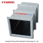 5+3 Chromium carbide overlay abraplate for dedusting projects