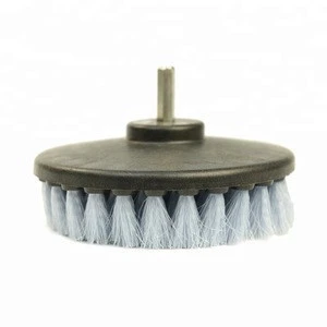 5&quot; Round Stiff Bristle Auto Wash Brushes Car Dust Cleaning Upholstery Carpet Drill Brush