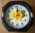Import 6 inches  promotional gifts cheap home plastic quartz small wall clock from China