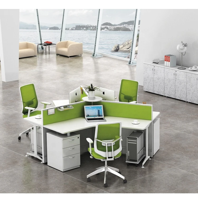6 person office workstaiton custom color size office workstation office cubicles workstation