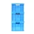 Import 600x400x340mm Stackable solid plastic collapsible storage crate from China
