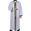 6013 2023 New High quality/Top quality Unique design beautifully designed with Flower Net islamic men thobe Party attire
