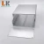 Import 63*120*130mm Custom Aluminum Extrusion Box Split Aluminium  PCB Enclosure from China