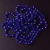 Import 64 color women 60 inches Handmade 8mm crystal beaded Knotted necklace from China