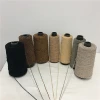 6.5nm acrylic like 100% soft polyester velvet chenille yarn for knitting weaving
