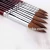Import 6pcs Round Point Tip Paint Brush Set Kolinsky Sable Hair Artist Art Painting Brush from China