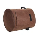 7 Gallon Felt Potato Grow Bag with Flap Access and Handles felt planter bag