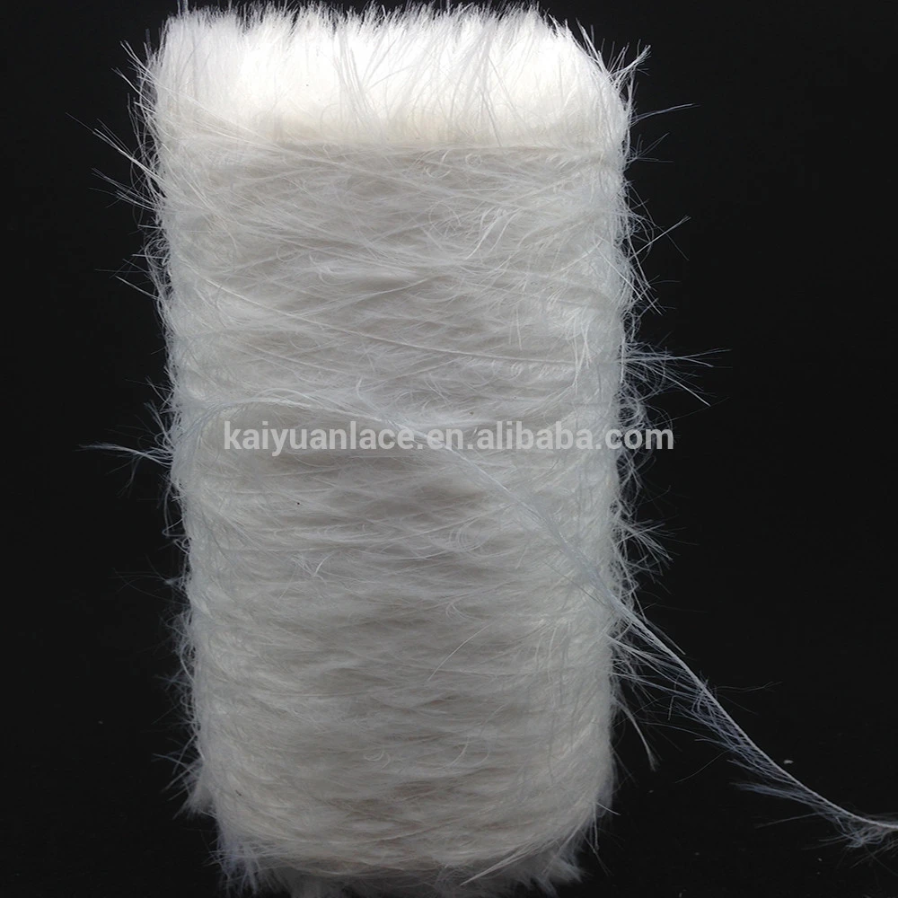 70D 100% nylon mohair soft feather yarn for knitting