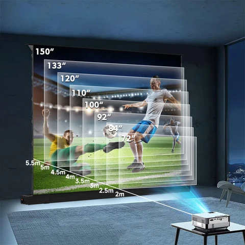 Projector Crystal Screen Buy 72-120 Inch Motorized Projector Screen 8k 16:9 Grey Crystal Alr ...