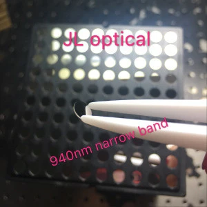850nm/ 940nm/808nm/ IR infrared optical narrow bandpass filter IR Filter 940nm Infrared Bandpass Filter