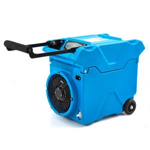 85pints LGR Commercial compact dehumidifier with handle and wheel  for restoration self pump system