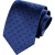 Import 8cm classic navy blue fashion silk necktie polka dots checkered and plaid jacquard 100% silk ties accessories from China