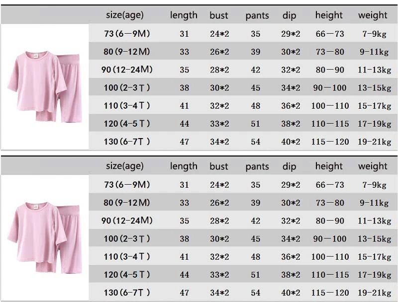 9 Colors Kids Solid Pajamas Sets long sleeve top  High Waist Pants suits Baby girls boys modal Clothing Set M54