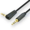 90 degree 3.5mm male to male aux audio jack cord cable for car Smartphone MP3/4