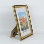 A4 document golden plastic licence FRAME 1mm perspex/plexi