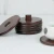 Import Acacia Cork round Wood cup coaster and stand set mat black walnut square beech tea-cup cushion bamboo from China