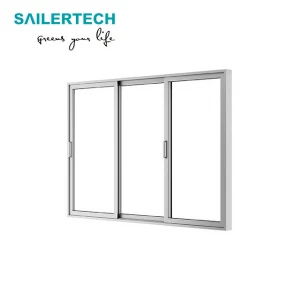 Accessories Aluminium Glass Door Top Chinese Customized Style Surface Interior Finish Tempered