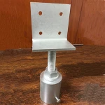 Adjustable house stump in metal building material  customized