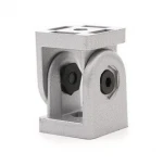 Adjustable universal corner connector square swivel pivot joint