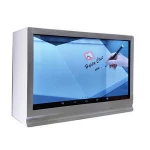 Advertising Equipment 32 inch Dual-Core CPU Transparent LCD Light Box Display