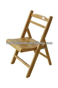  SUPPLIER COMFORTABLE HIGH QUALITY NATURAL MATERIAL BAMBOO FOLDING CHAIR