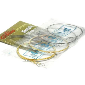Alice AM05 Plated Steel Plain String set Mandolin Strings with Silver-Plated Copper Alloy Winding