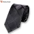 Import Aliexpress Ebay Selected Man 100% Real Silk Handmade Solid Black Neck Tie from China