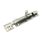 Aluminium Two Pieces Tower Bolt of Stainless Steel Finish for Wooden Doors