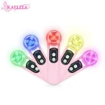 Amazon 2020 Top Selling Multifunction 5 in 1 LED Skin Tightening Device Facial Massager