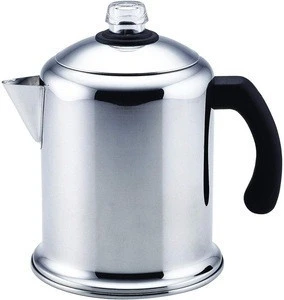 Amazon Hot Classic 8-Cup Sliver Stainless Steel Coffee Percolator