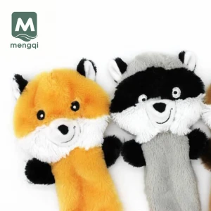 Amazon Hot Cute Pet Dog Toys Chew Squeaker Animals Pet Toys Plush Puppy Honking Squirrel For Dogs Cat Chew Squeak Toy Dog