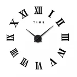 Amazon hot explosions Rome wall clock living room acrylic clocks home diy creative wall clock