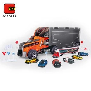 Amazon Top Seller Transport Car Carrier Truck Toy Die Cast Car Model