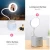 Import AmazonUSB LED rechargeable cordless manicure table lamp with cosmetic mirror from China
