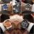 Import amazoon custom stainless steel waterproof 3ATM chronograph 41mm quartz watch make your own logo badges from China