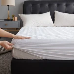 Anti-mite 100% Polyester Skirt Outlast Mattress Waterproof Mattress Protector Cover