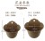 Import APHACATOP  AT-HD-060 Big Brown color Garden  Plastic  Hanging Baskets from China
