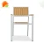 Import Armrest Dining Antique Aluminium Plastic Wood Table And Chair Burma Teak Wood Furniture from China
