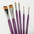 Import Art Supplies Strong Spring Back Round Tip Korea Custom Synthetic Face Painting Brush from China